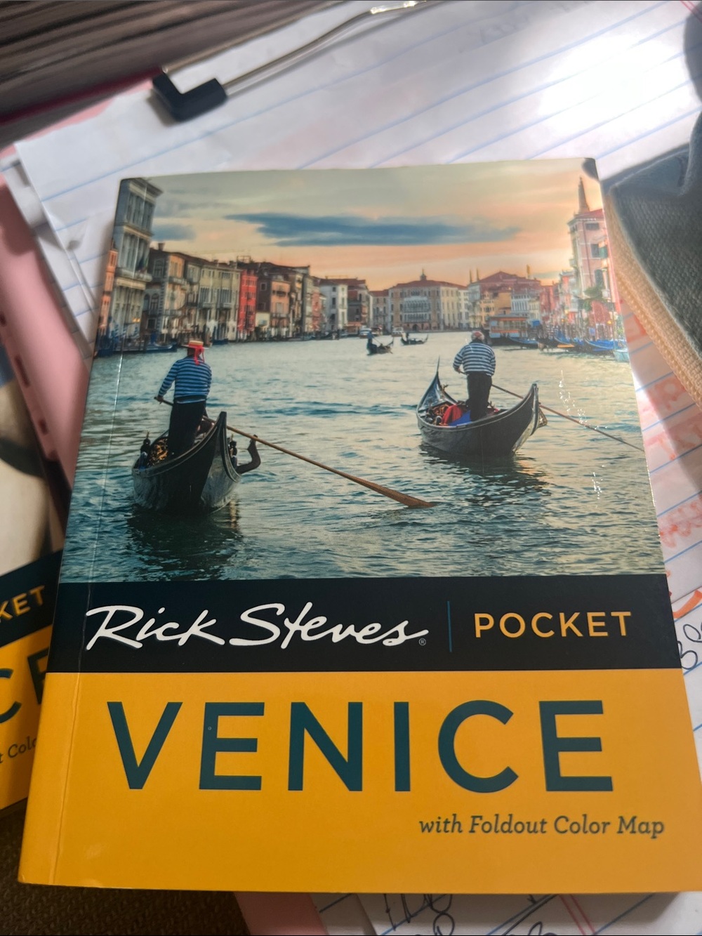 Rick Steves Pocket Venice Travel Guidebook with Foldout Color Map